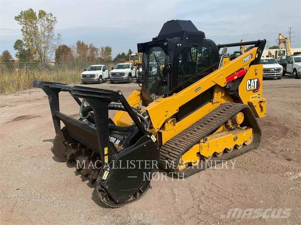 CAT 299D3XE D2AQBRW Šmykom riadené nakladače