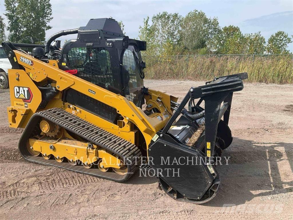 CAT 299D3XE D2AQBRW Šmykom riadené nakladače