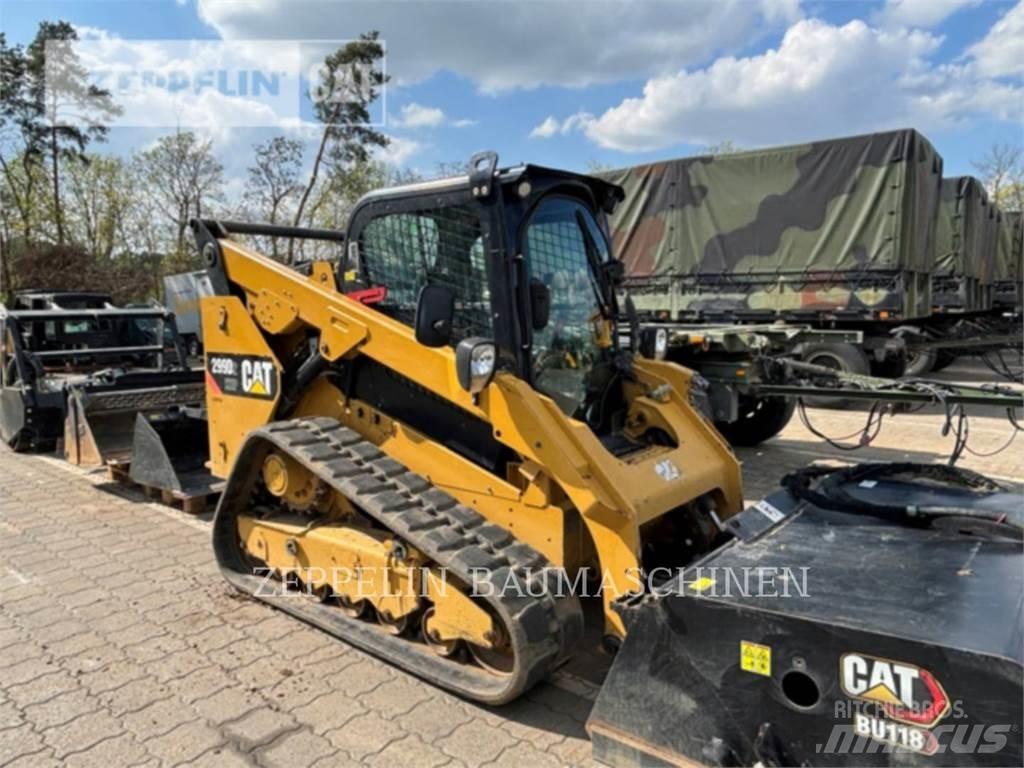 CAT 299DXHP Šmykom riadené nakladače