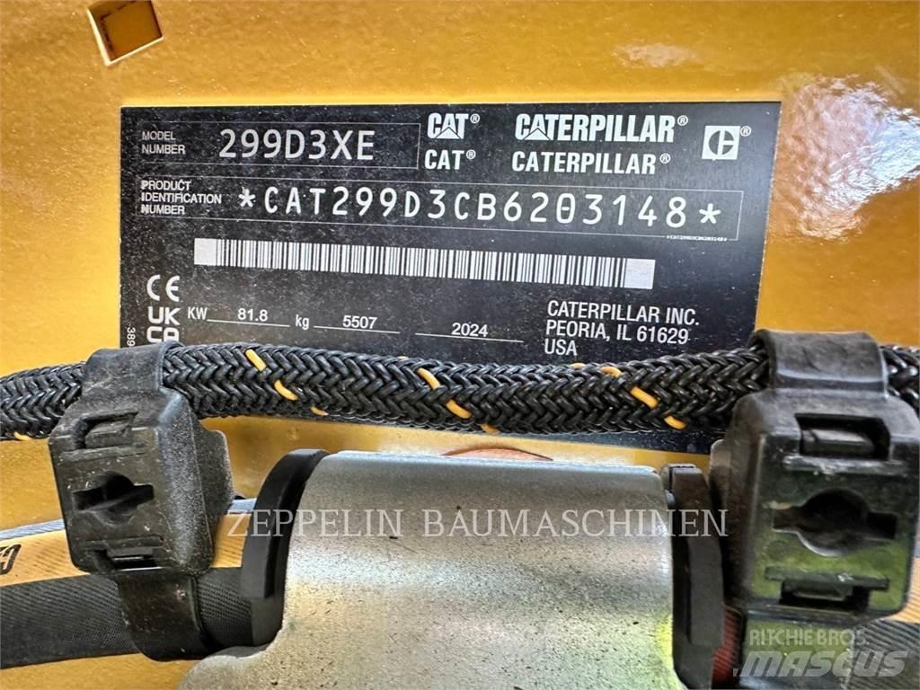 CAT 299DXHP Šmykom riadené nakladače