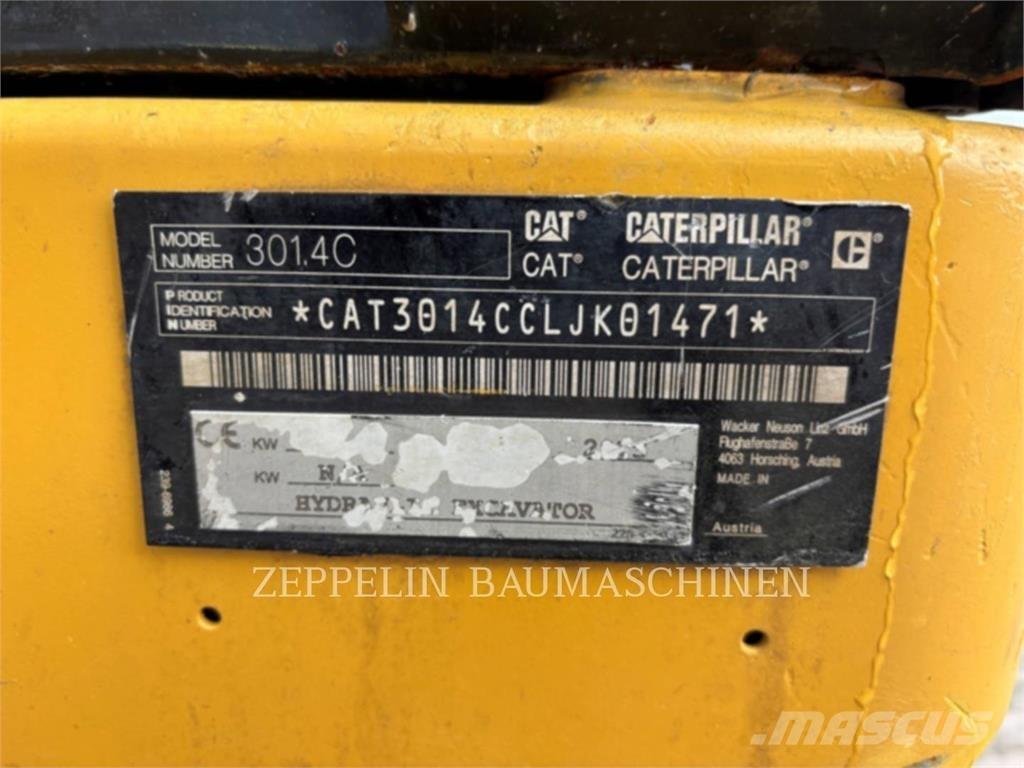 CAT 301.4C Pásové rýpadlá