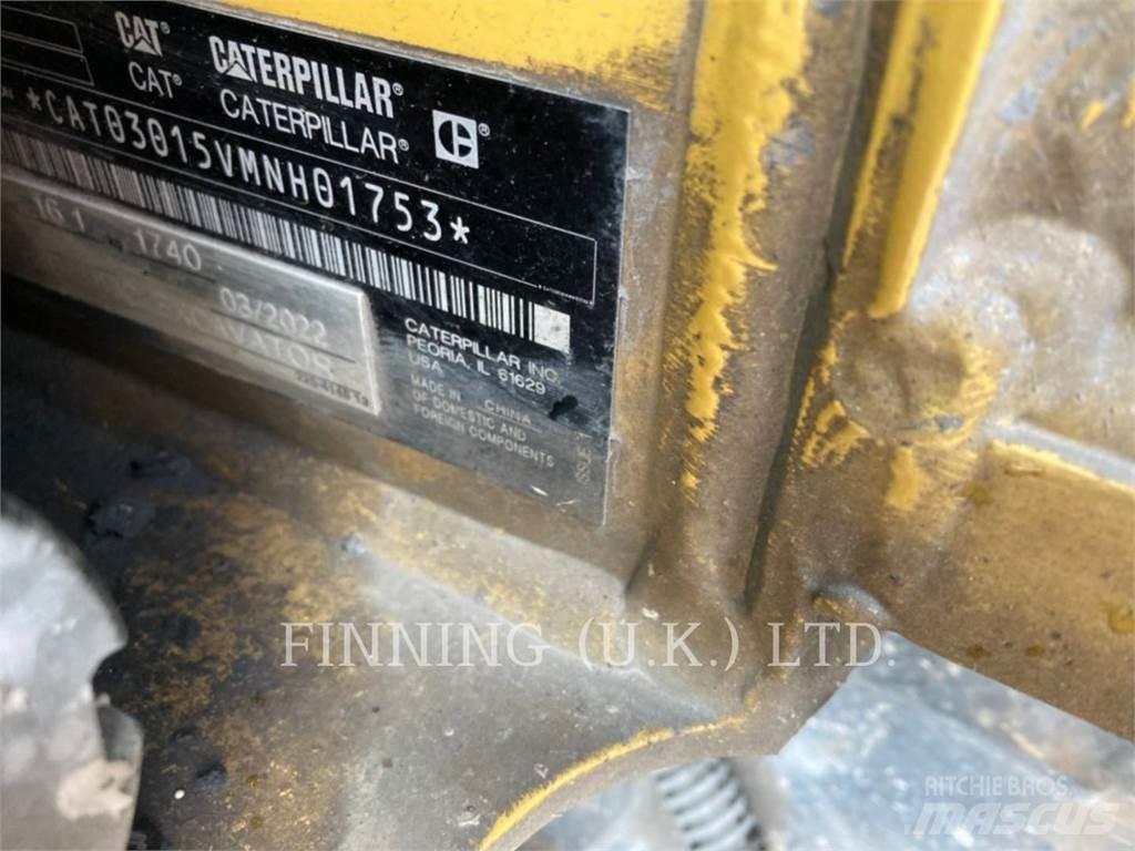 CAT 301.5 Pásové rýpadlá
