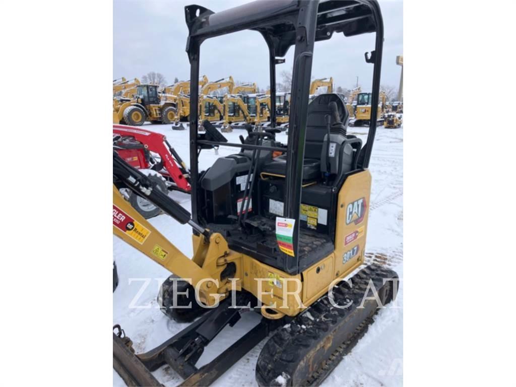 CAT 301.7-05CR Pásové rýpadlá