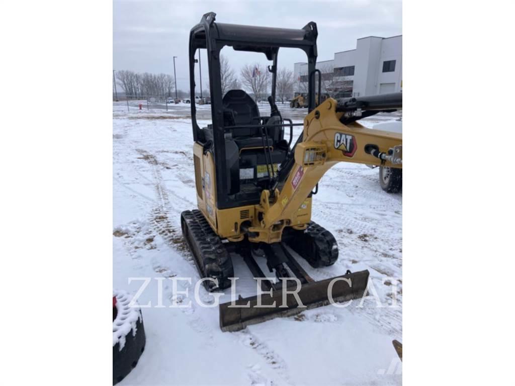 CAT 301.7-05CR Pásové rýpadlá
