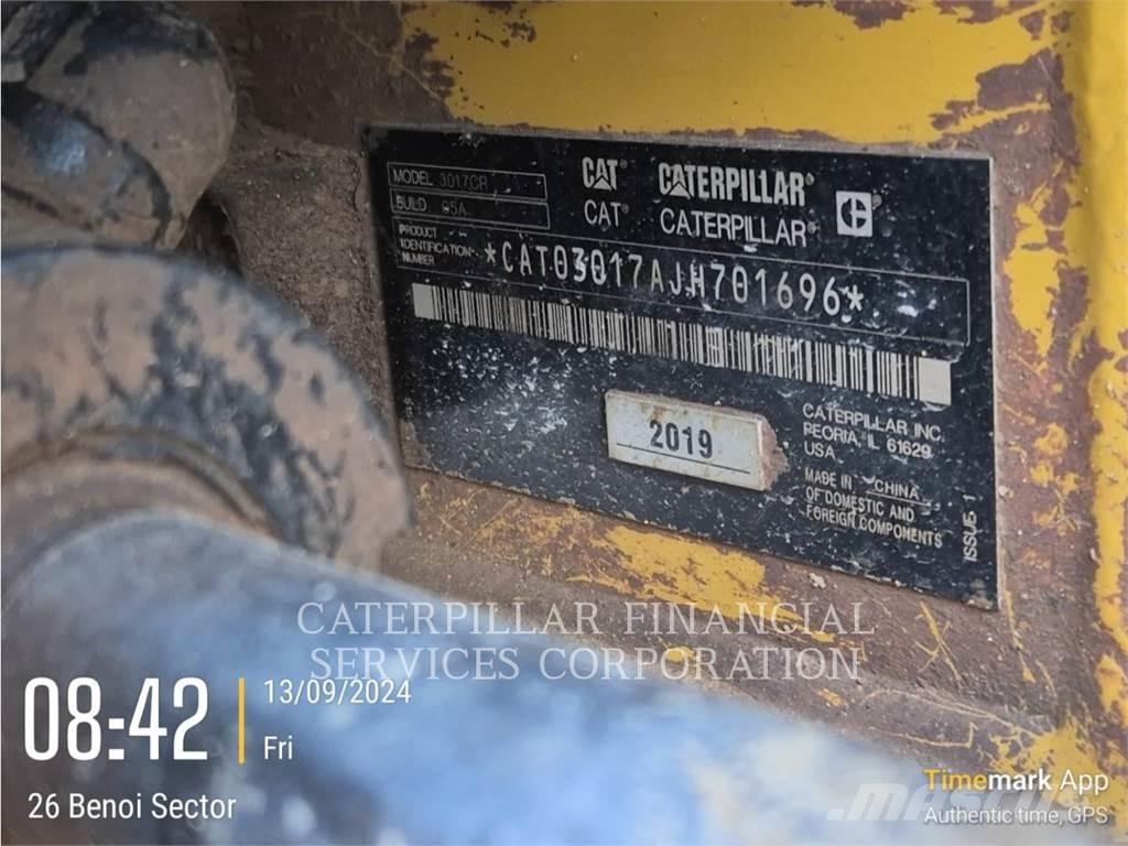 CAT 301.7-05CR Pásové rýpadlá