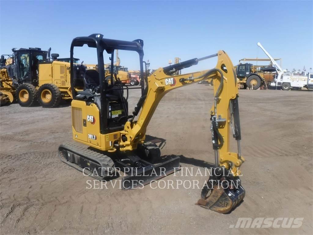 CAT 301.7-05CR Pásové rýpadlá