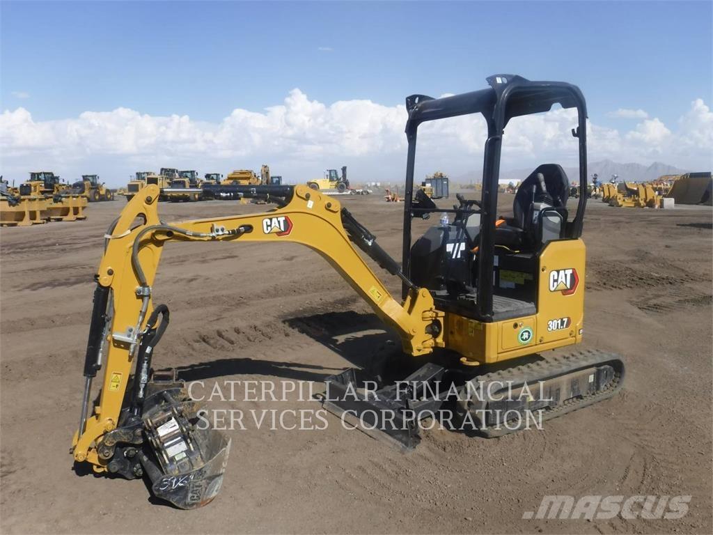 CAT 301.7-05CR Pásové rýpadlá