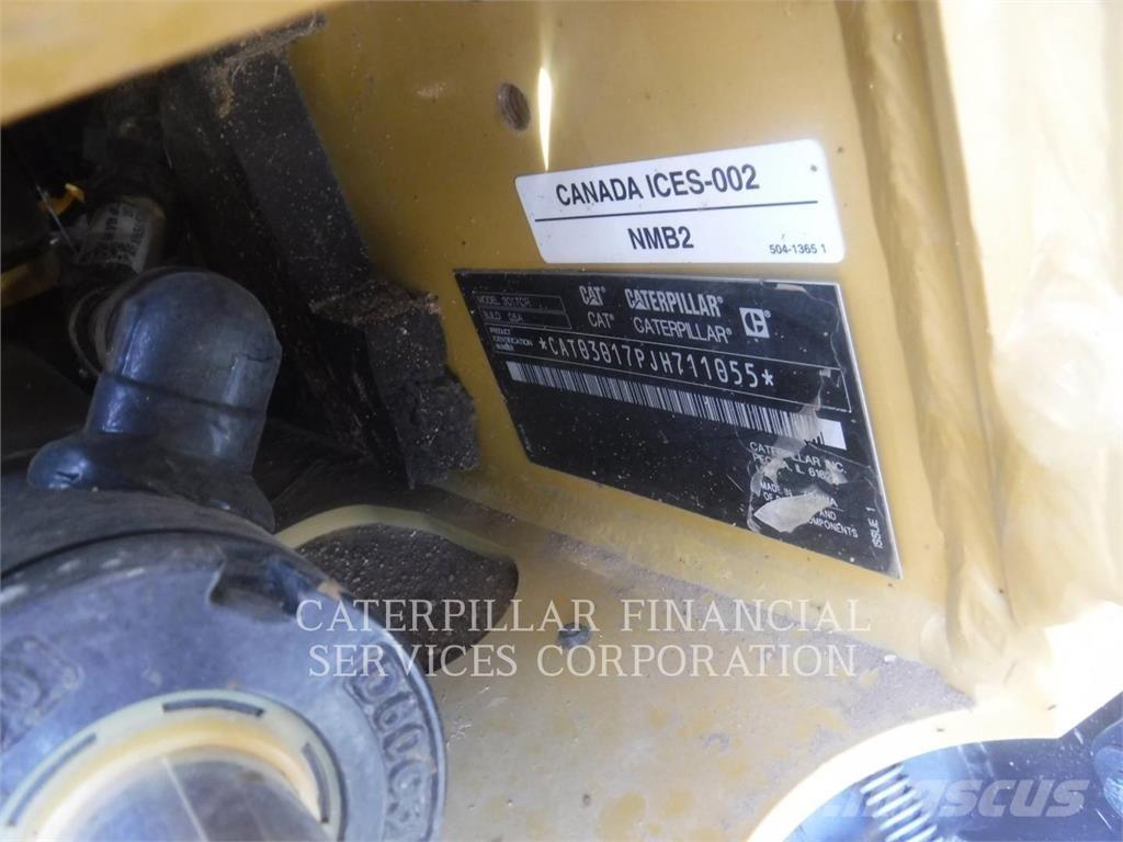 CAT 301.7-05CR Pásové rýpadlá