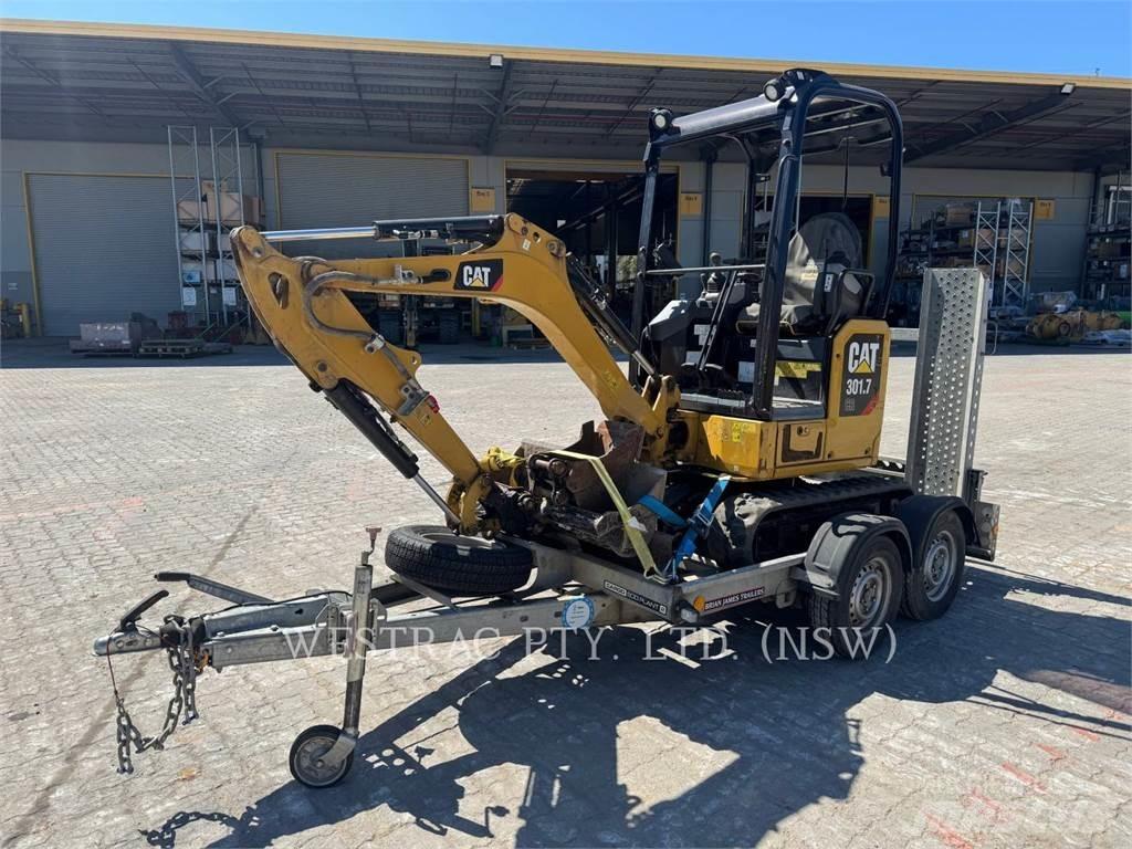 CAT 301.7CR Pásové rýpadlá