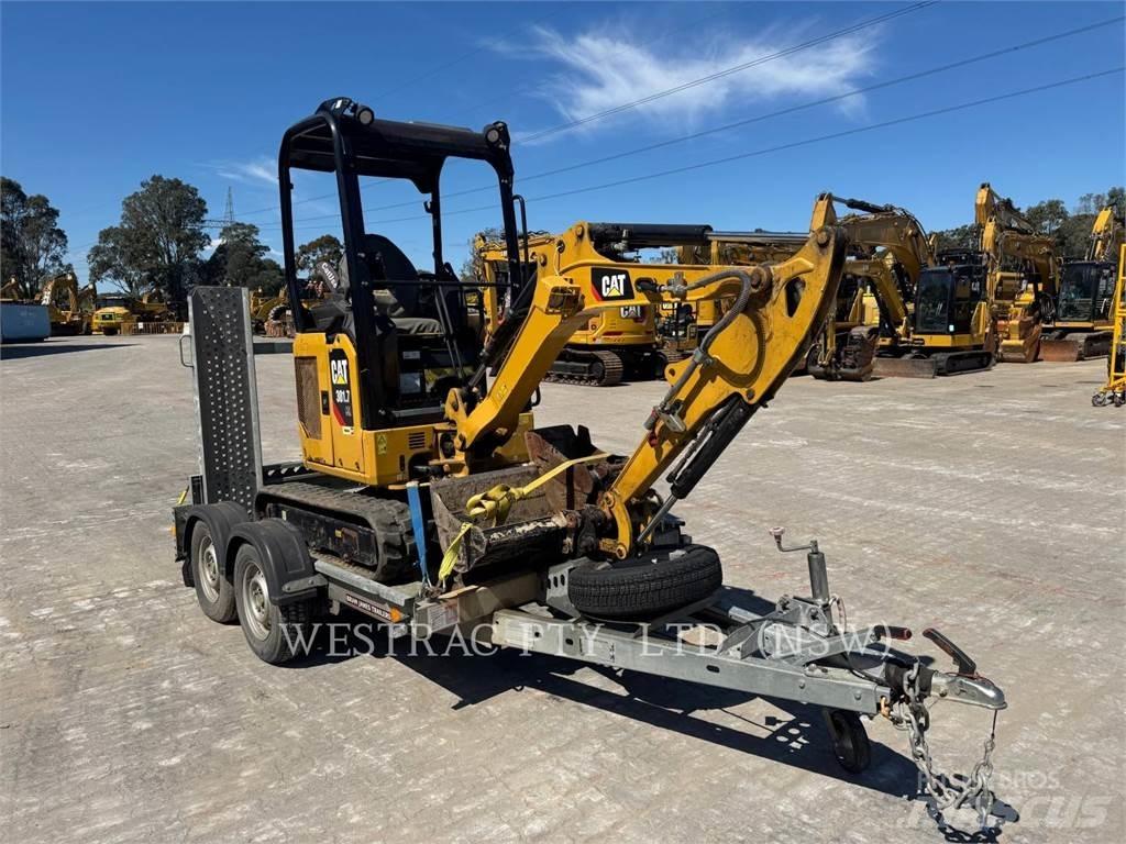 CAT 301.7CR Pásové rýpadlá
