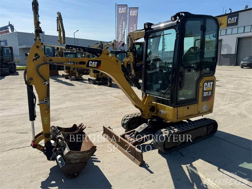 CAT 301.8 Pásové rýpadlá