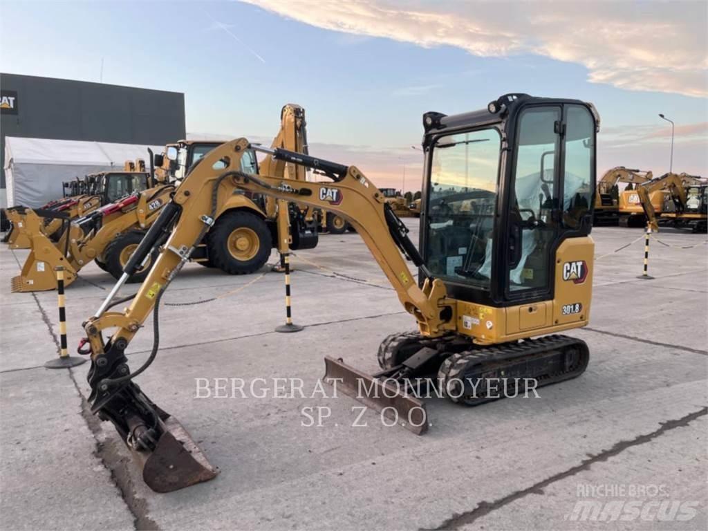 CAT 301.8 Pásové rýpadlá