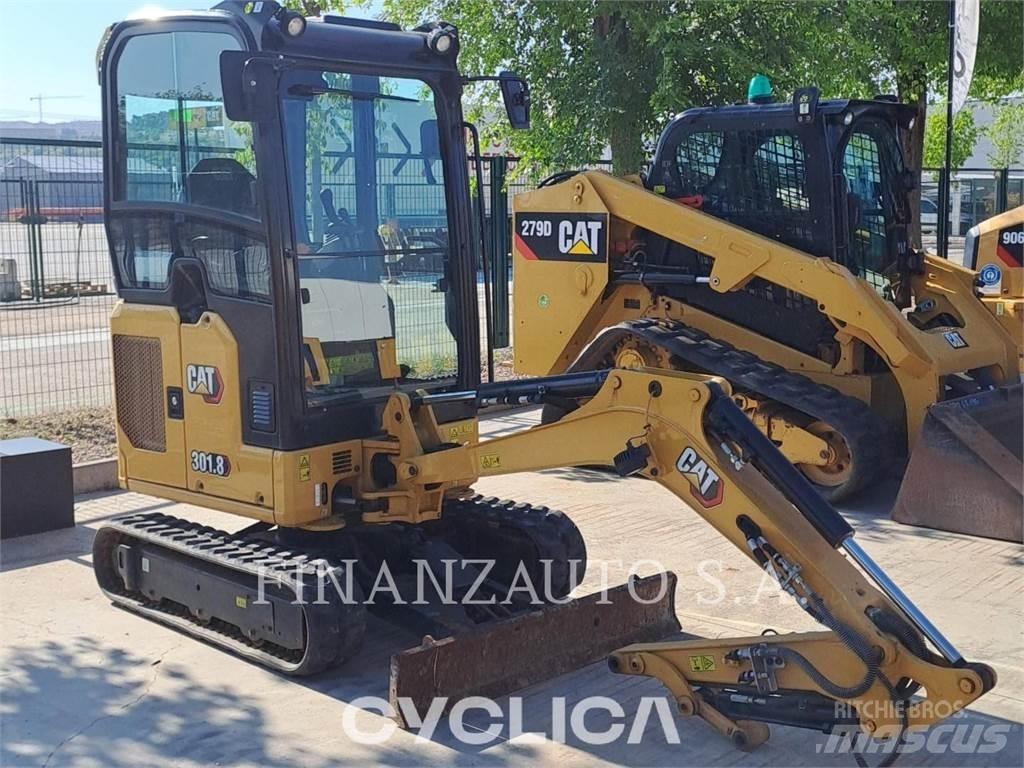 CAT 301.8 Pásové rýpadlá
