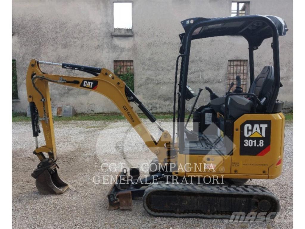 CAT 301.8 Pásové rýpadlá