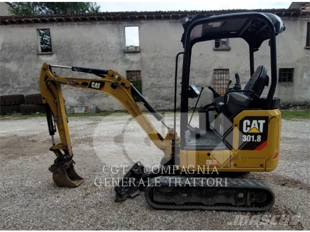 CAT 301.8 Pásové rýpadlá