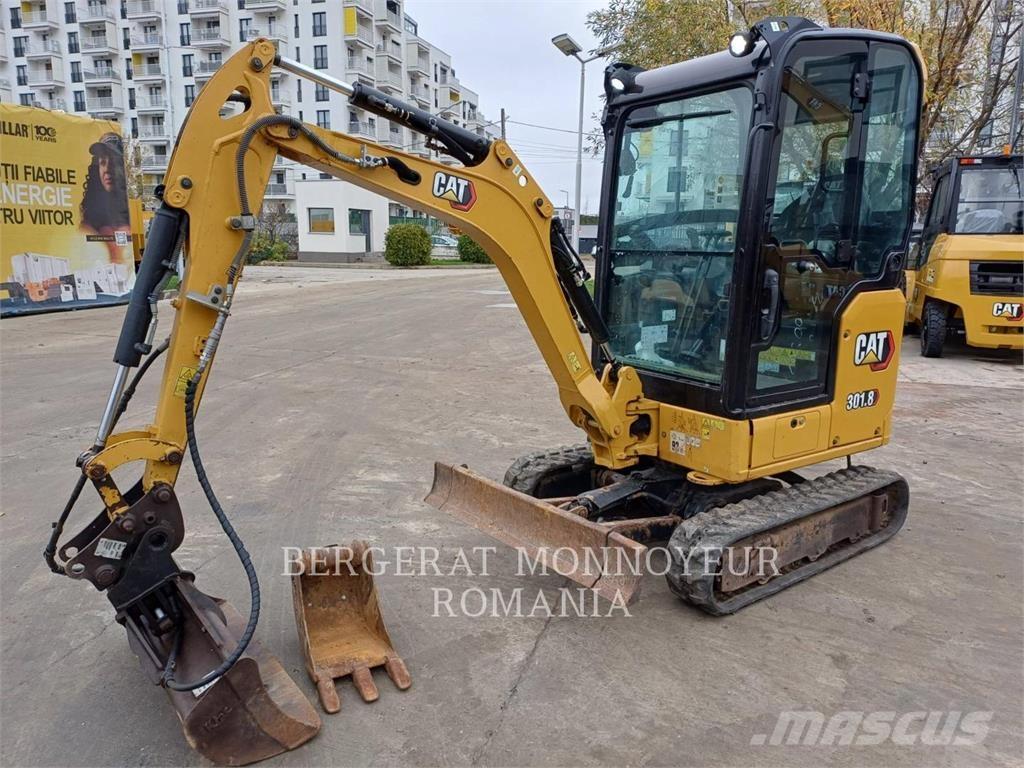 CAT 301.8-05 Pásové rýpadlá