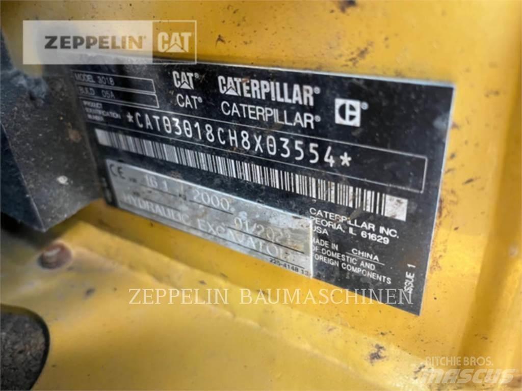 CAT 301.8-05A Pásové rýpadlá