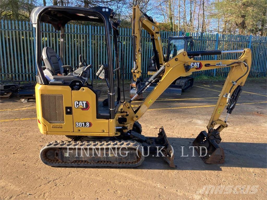 CAT 301.8-05A Pásové rýpadlá