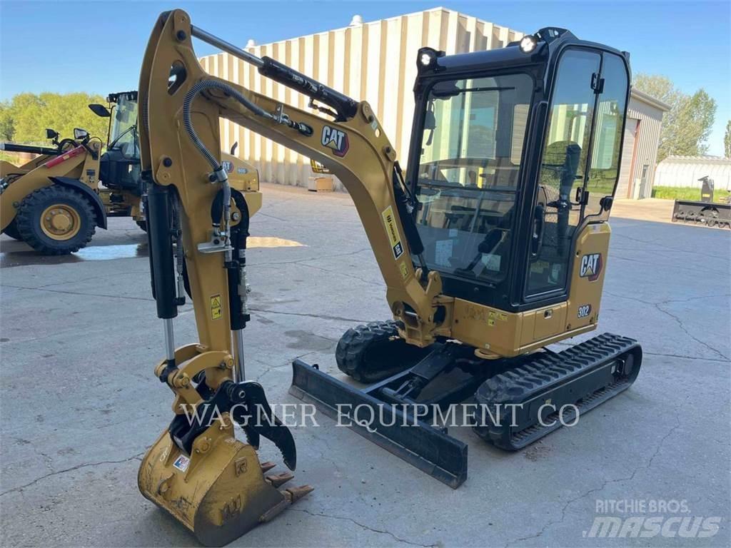 CAT 302 Pásové rýpadlá