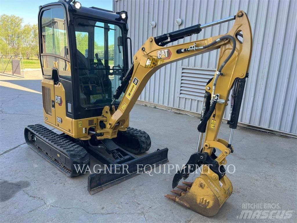 CAT 302 Pásové rýpadlá