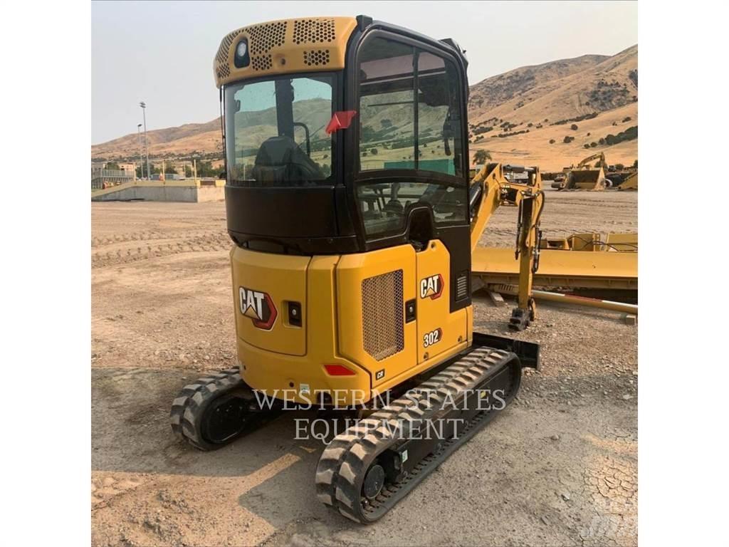 CAT 302 Pásové rýpadlá