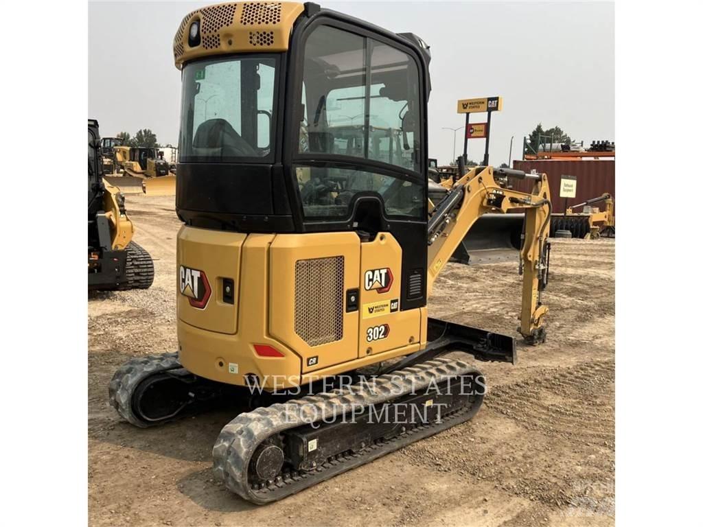 CAT 302 Pásové rýpadlá