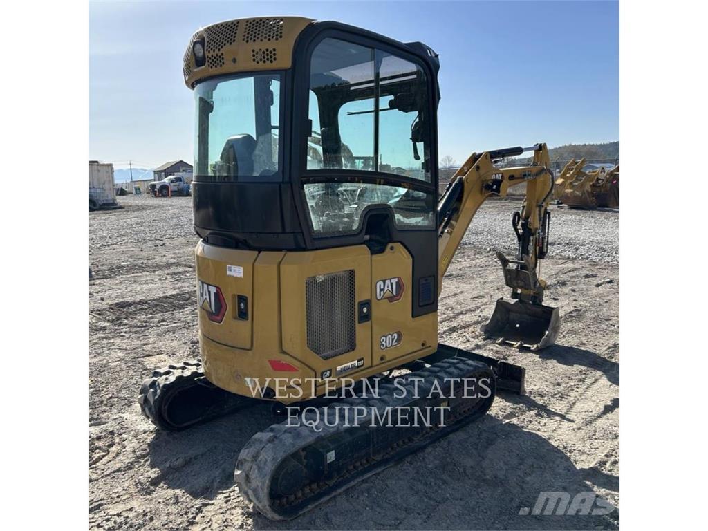 CAT 302 Pásové rýpadlá