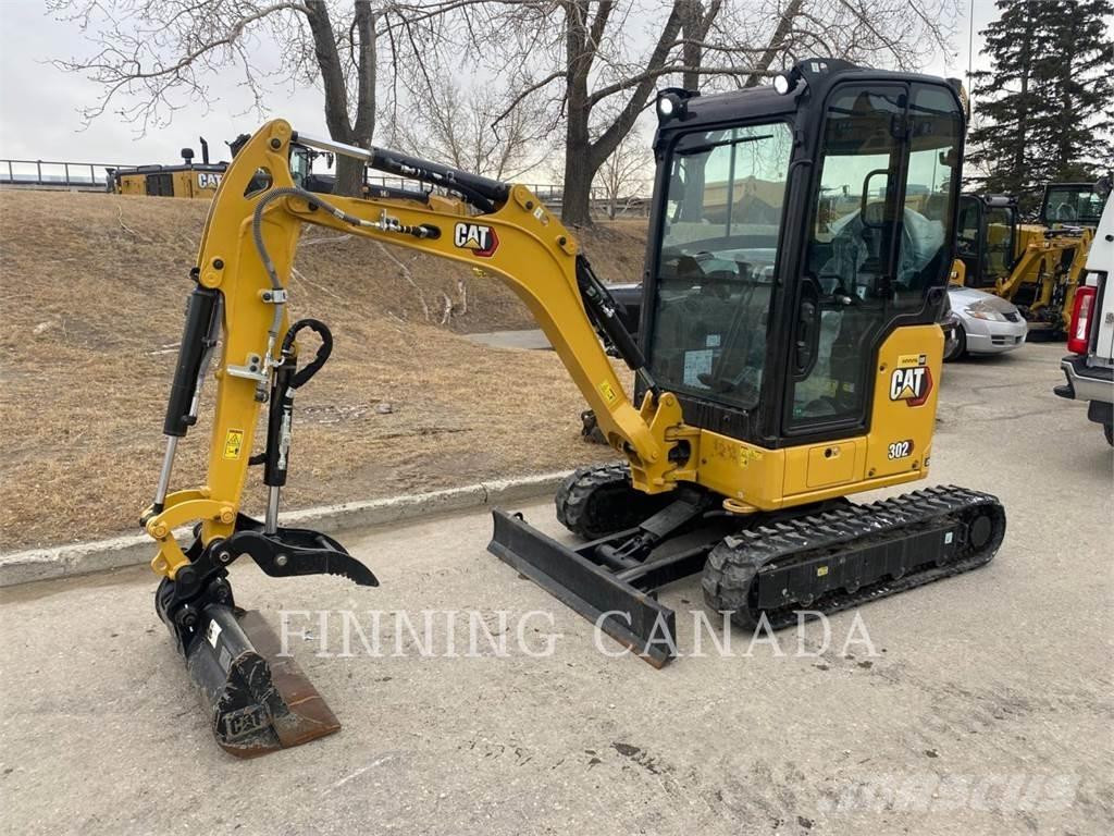 CAT 302-05 Pásové rýpadlá