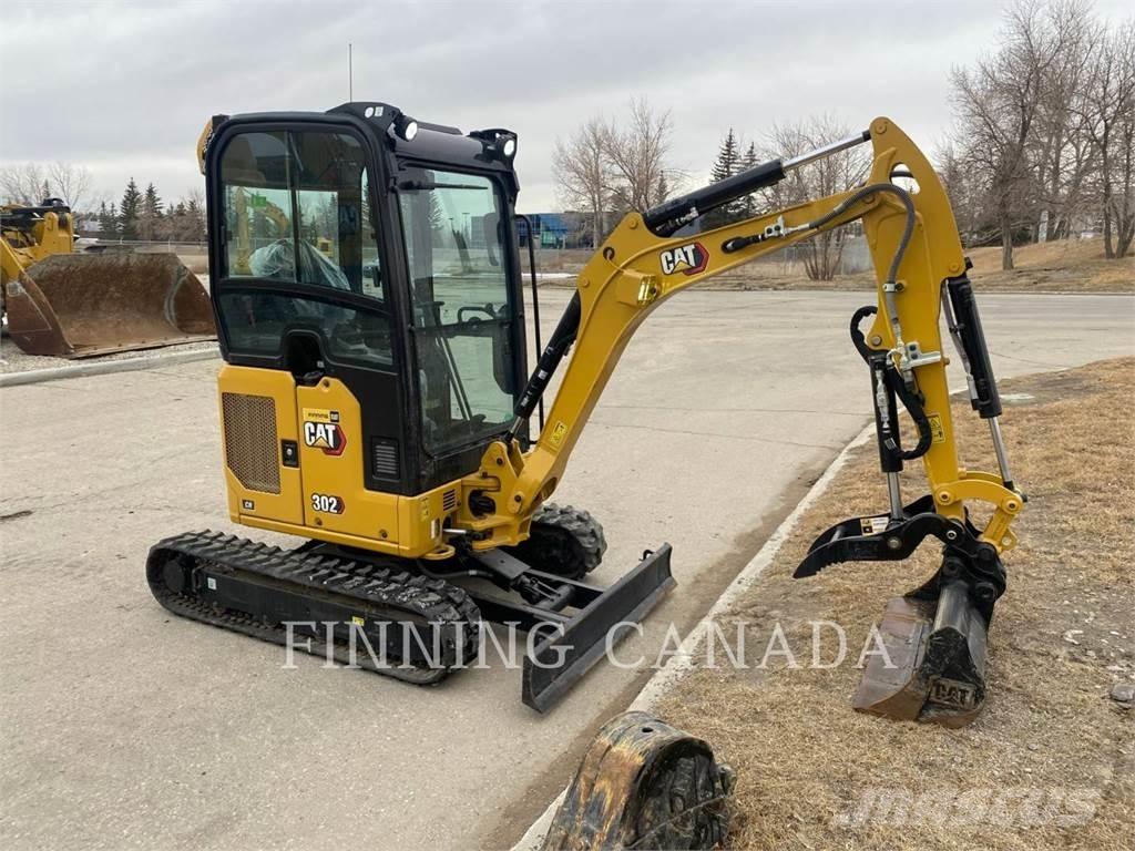 CAT 302-05 Pásové rýpadlá