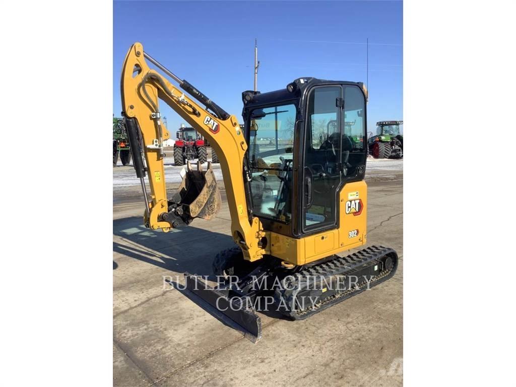 CAT 302-05A CR Pásové rýpadlá