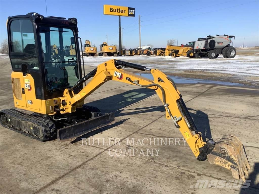 CAT 302-05A CR Pásové rýpadlá