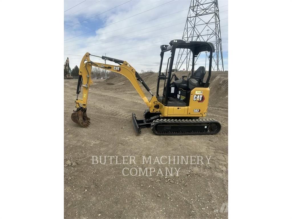 CAT 302-05A CR Pásové rýpadlá