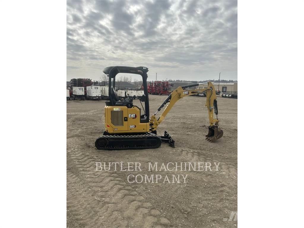 CAT 302-05A CR Pásové rýpadlá