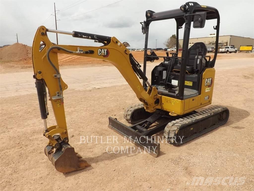 CAT 302-05A CR Pásové rýpadlá