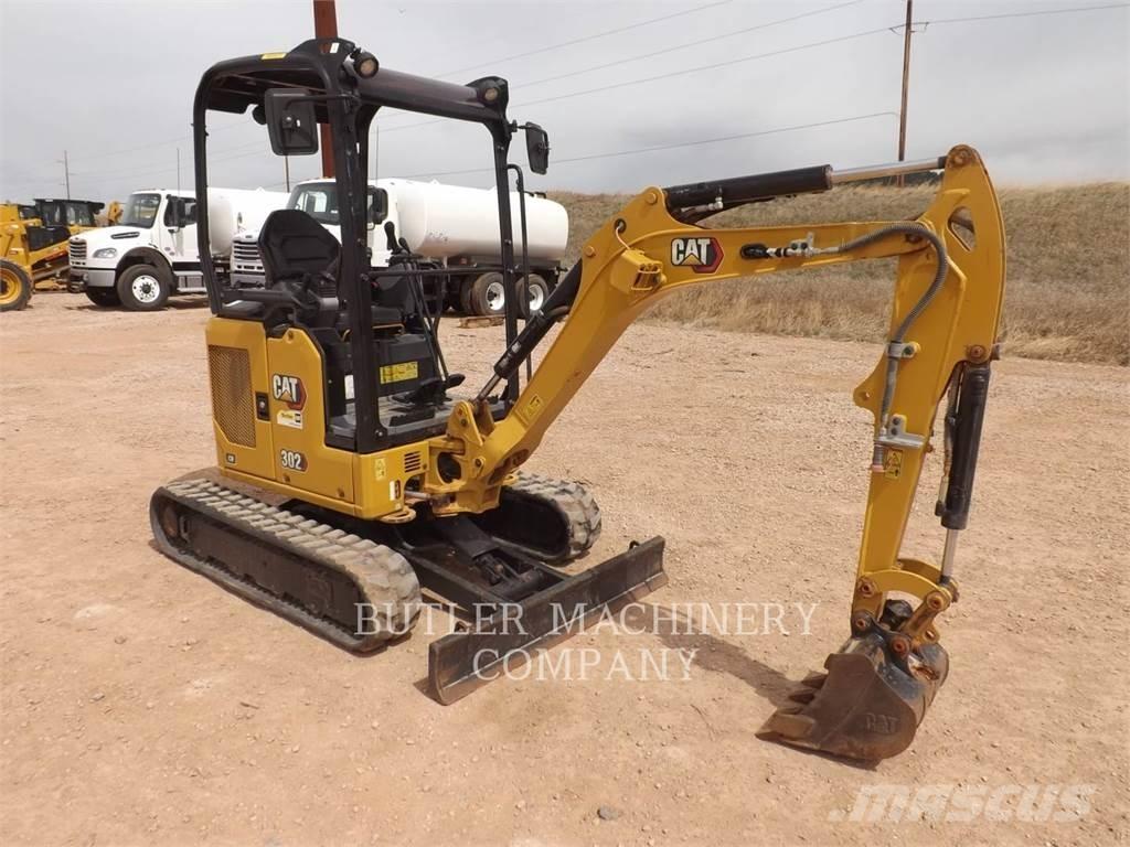 CAT 302-05A CR Pásové rýpadlá