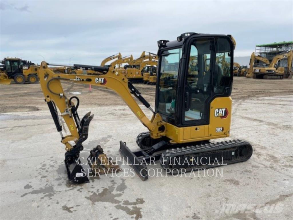 CAT 302 05A CR Pásové rýpadlá