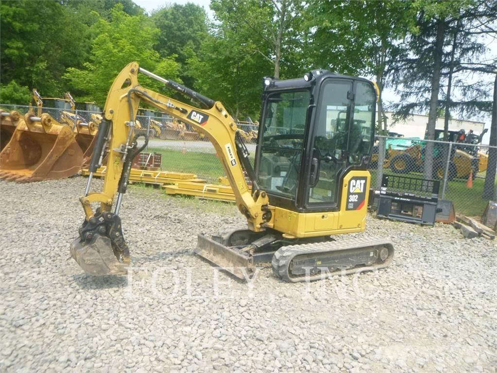 CAT 302-05CR Pásové rýpadlá