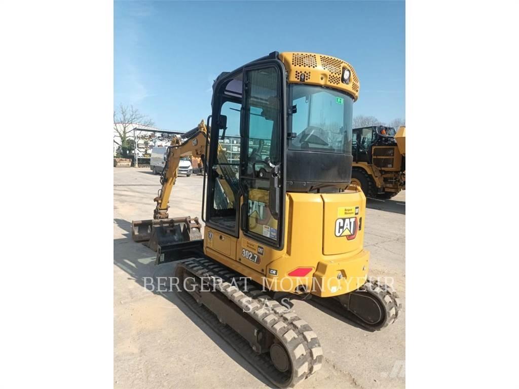 CAT 302.7 Pásové rýpadlá