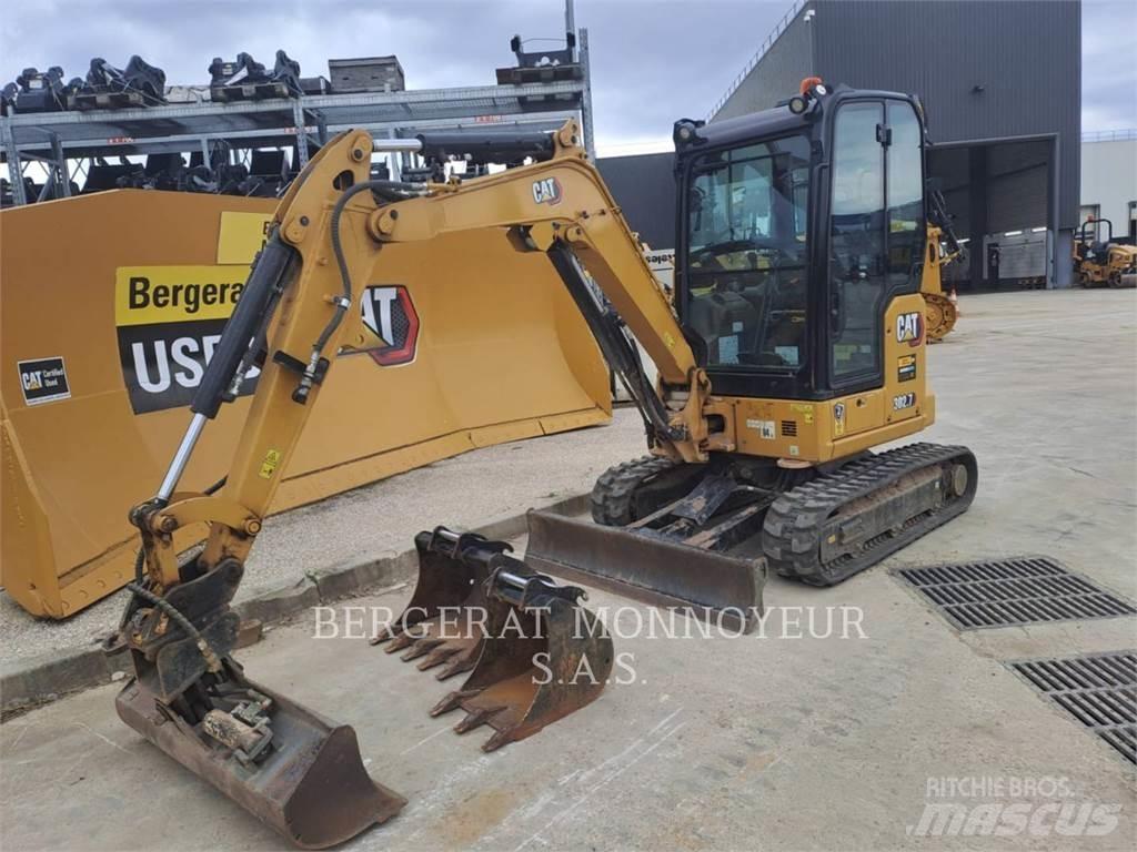 CAT 302.7 Pásové rýpadlá