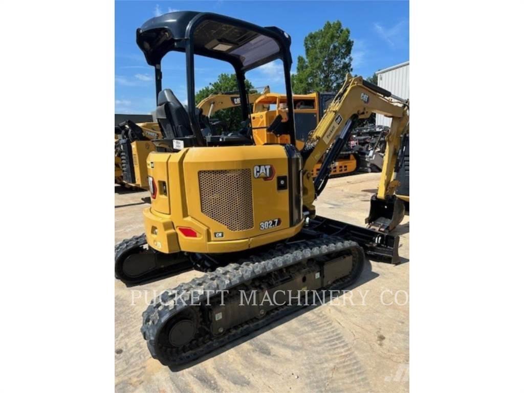 CAT 302.7-07CR Pásové rýpadlá