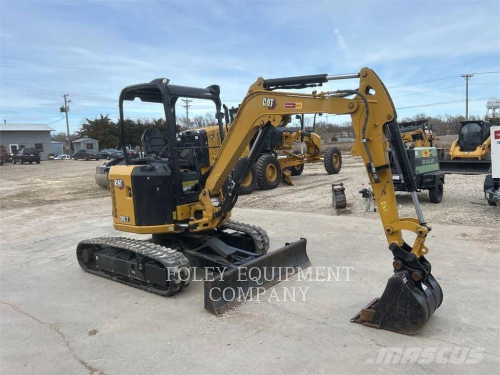 CAT 302.7-07LO Pásové rýpadlá