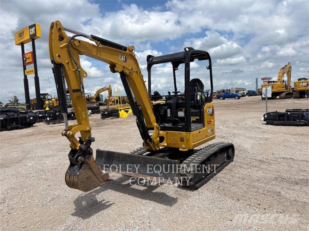 CAT 302.7-07LO Pásové rýpadlá