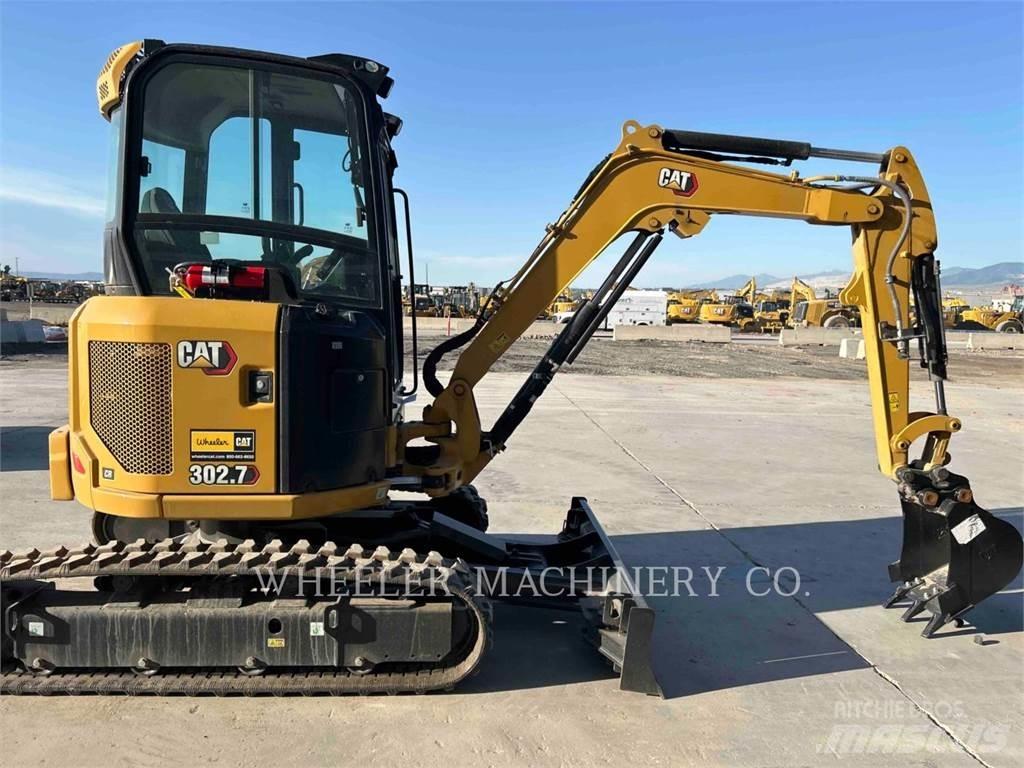 CAT 302.7 C3 Pásové rýpadlá