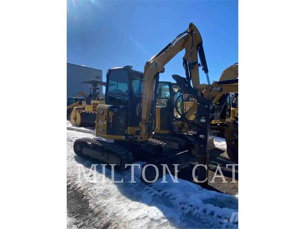 CAT 302.707CR Pásové rýpadlá