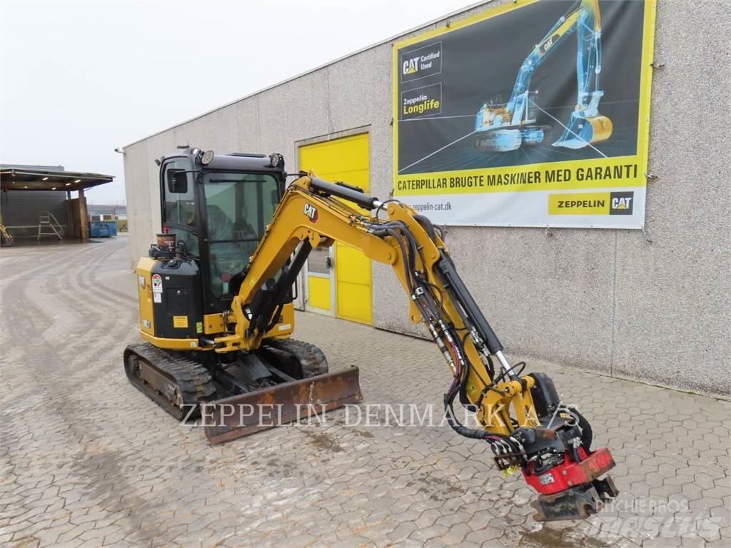 CAT 302.707CR Pásové rýpadlá
