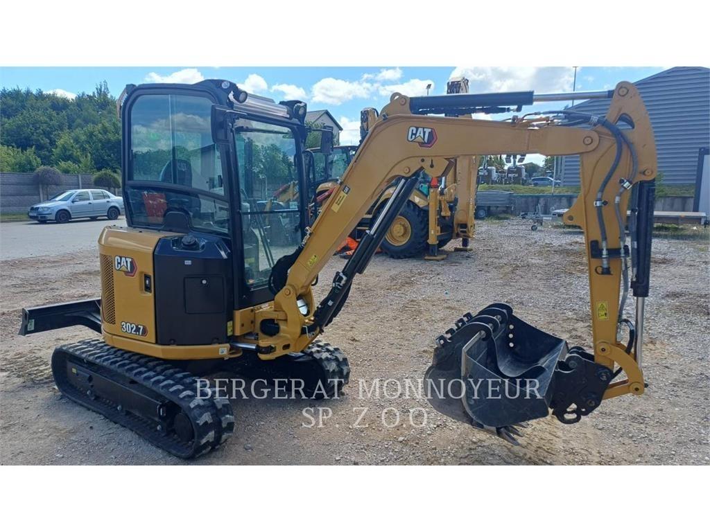 CAT 302.7CR Pásové rýpadlá