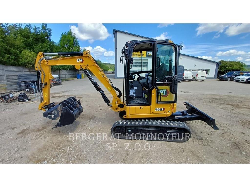 CAT 302.7CR Pásové rýpadlá