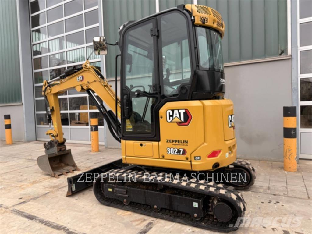 CAT 302.7CR-07 Pásové rýpadlá