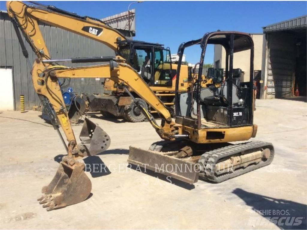 CAT 302.7D CR Pásové rýpadlá