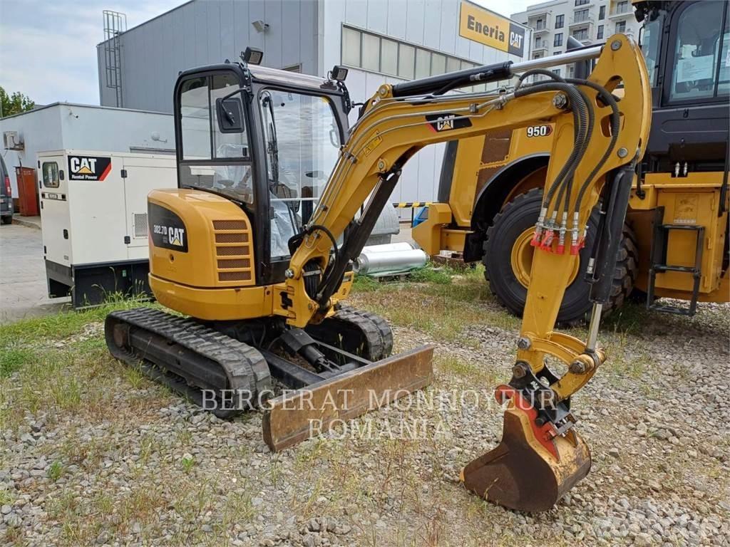 CAT 302.7DCR Pásové rýpadlá